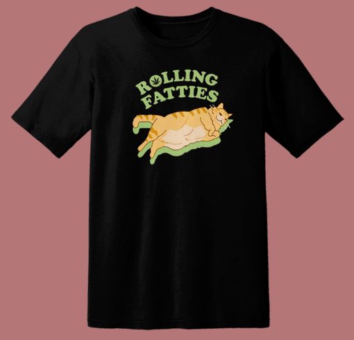 Rolling Fatties Cat Weed T Shirt Style