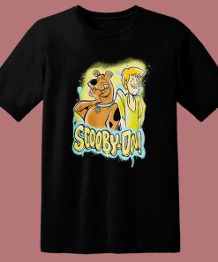 Scooby Doo Airbrush Graphic T Shirt Style
