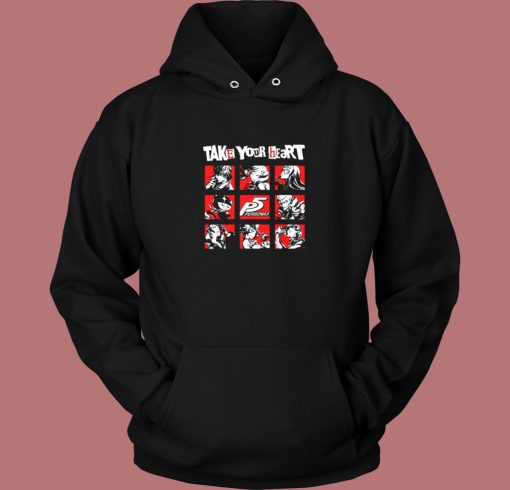 Take Your Heart Persona Hoodie Style