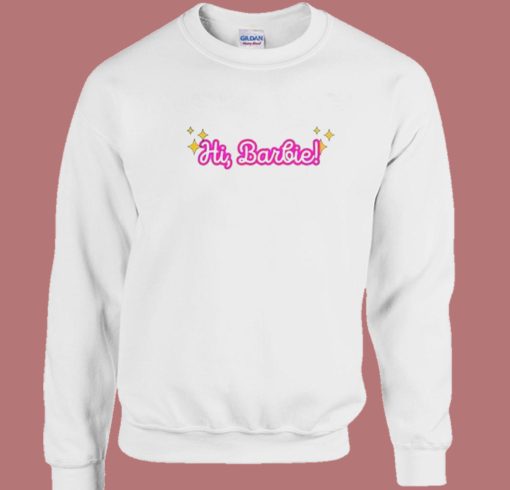 Top Hi Barbie Sweatshirt