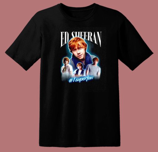 Vintage Ed Sheeran One Superfan T Shirt Style