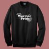 Warrior Pride Typography Sweatshirt