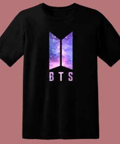 BTS Galaxy Logo T Shirt Style