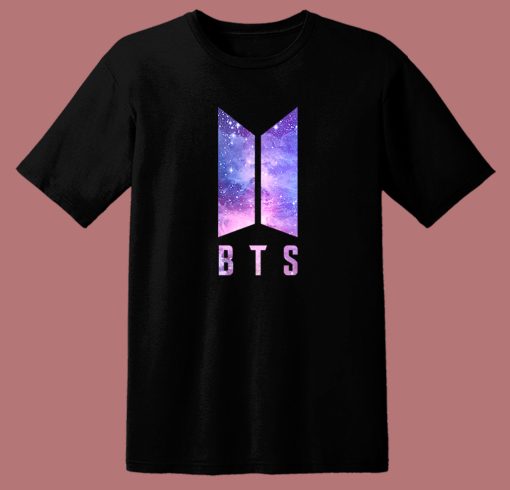 BTS Galaxy Logo T Shirt Style