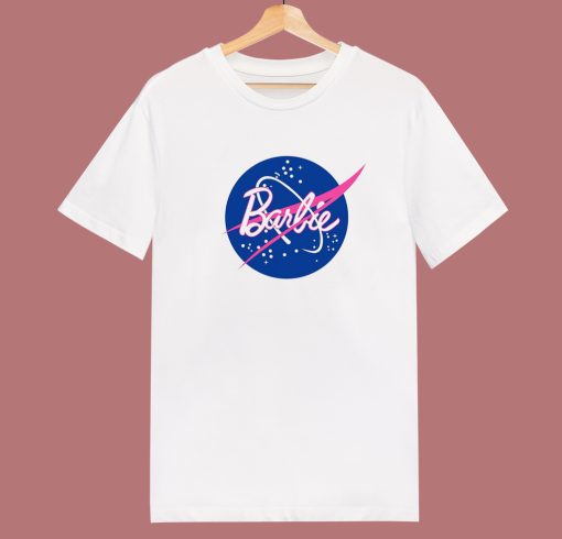 Barbie Nasa Logo Parody T Shirt Style