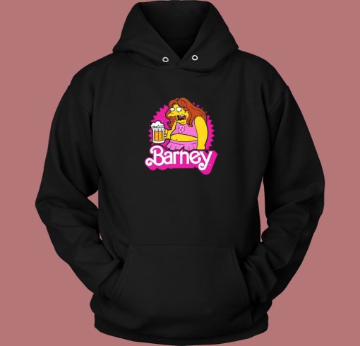 Barney Barbie Funny Parody Hoodie Style