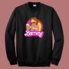 Barney Barbie Funny Parody Sweatshirt