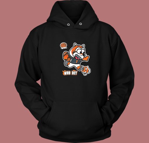 Bengals Tiger Who Dey Hoodie Style