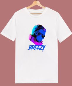 Chris Brown Breezy Profile T Shirt Style