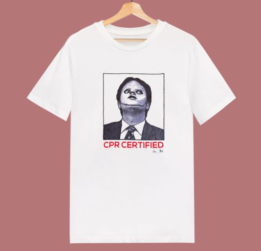Dwight Schrute CPR T Shirt Style