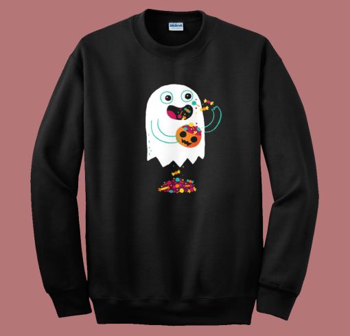 Ghost Candy Halloween Sweatshirt