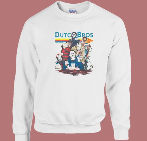 Halloween Dutch Bros Coffee Sweatshirt