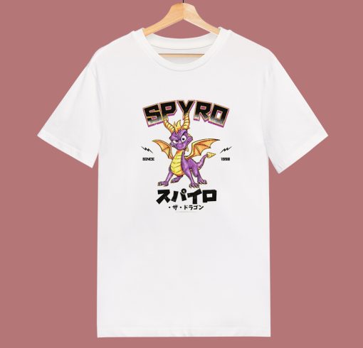 Natural Spyro The Dragon T Shirt Style