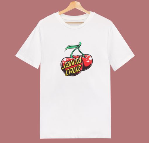 Santa Cruz Cherry 80s T Shirt Style