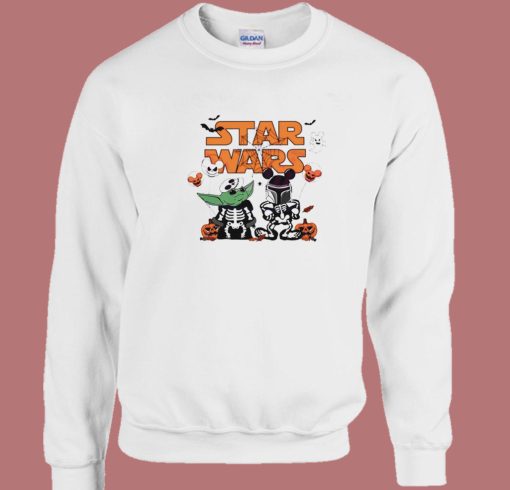 Star Wars And Friends Halloween Sweatshirt