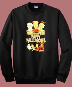 The Simpsons Happy Halloween Sweatshirt