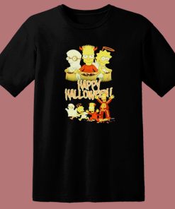 The Simpsons Happy Halloween T Shirt Style