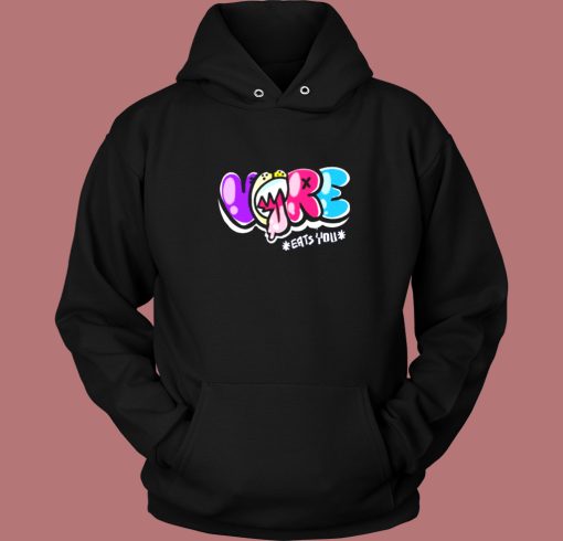 Vore Eats You Grafitti Hoodie Style