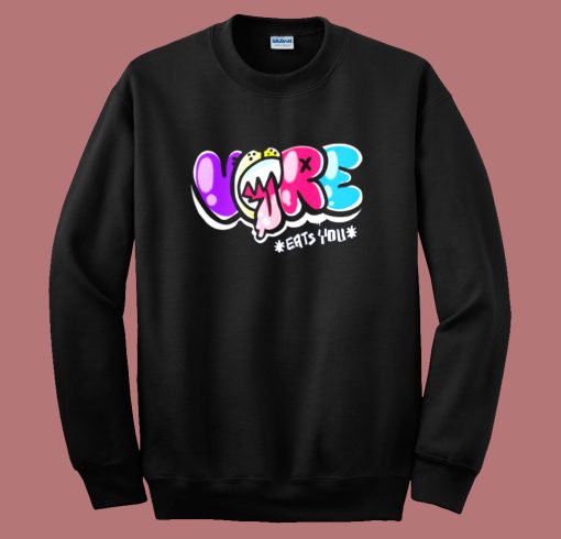 Vore Eats You Grafitti Sweatshirt