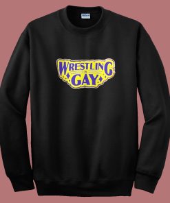 Wrestling Is Gay Logo Sweatshirt