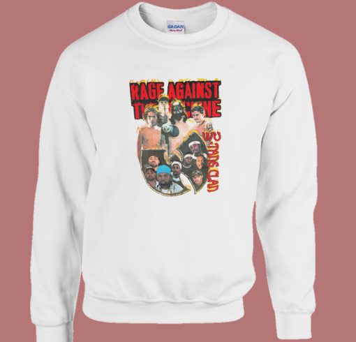 Wu Tang Clan Rage Against Sweatshirt