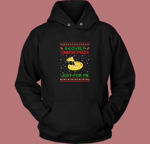 A Lovely Cheese Pizza Vintage Hoodie