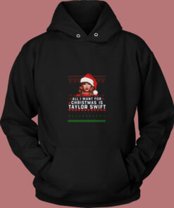 All I Want For Christmas Is Taylor Swift Vintage Hoodie