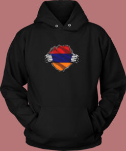 Armenia Roots Flag Vintage Hoodie