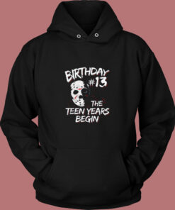 Awesome 13th Birthday Party Vintage Hoodie
