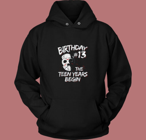 Awesome 13th Birthday Party Vintage Hoodie