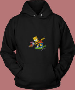 Bart Simpson Skate Vintage Hoodie