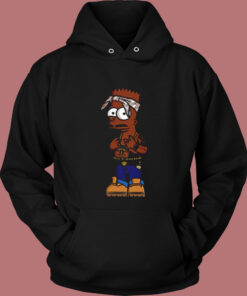Bart Tupac Shakur Meme Vintage Hoodie