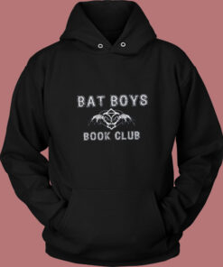 Bat Boys Book Club Vintage Hoodie