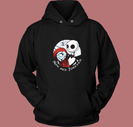 Before Christmas Jack & Sally Now And Forever Vintage Hoodie