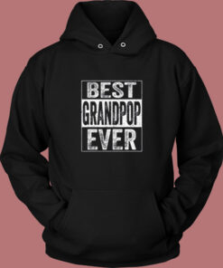 Best Grandpop Ever Vintage Hoodie