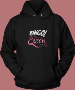 Bingo Queen Vintage Hoodie