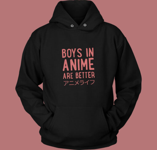 Boys In Anime Are Better Vintage Hoodie