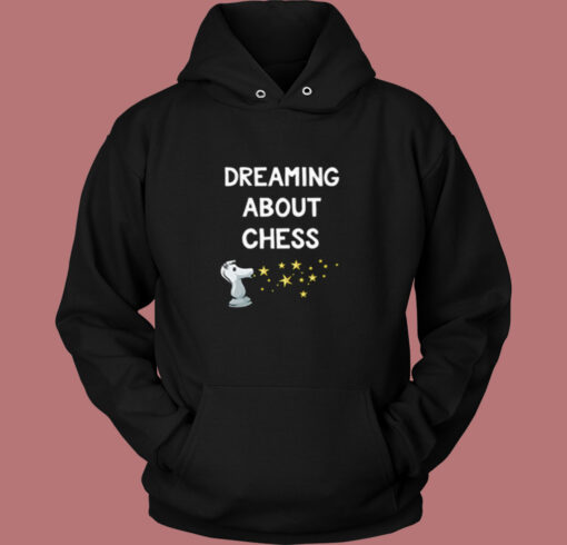 Chess Lover Sleeping Pjs Vintage Hoodie