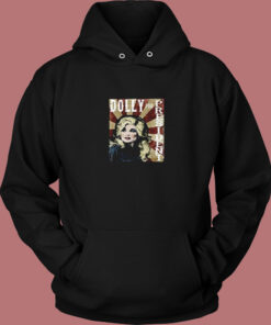 Dolly For President Vintage Hoodie