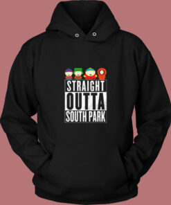Funny Straight Outta South Park Tv Series Vintage Hoodie