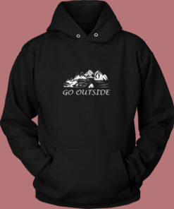 Go Outside Vintage Hoodie