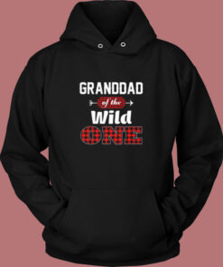 Granddad Of The Wild One Vintage Hoodie