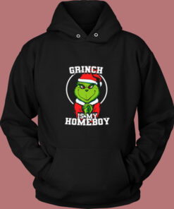 Grinch Is My Homeboy (Colour) Vintage Hoodie