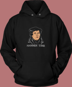 Martin Luther Hammer Time Vintage Hoodie