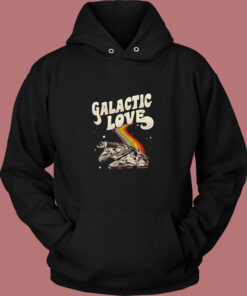 Millennium Falcon Galactic Love Vintage Hoodie