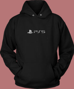New Logo Playstation 5 Vintage Hoodie